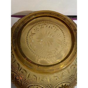 Brockway Glass Company Amber colored Cereal Bowl